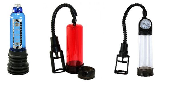 Verschidden Aarte vu Pompelen déi d'Gréisst vum Penis erhéijen