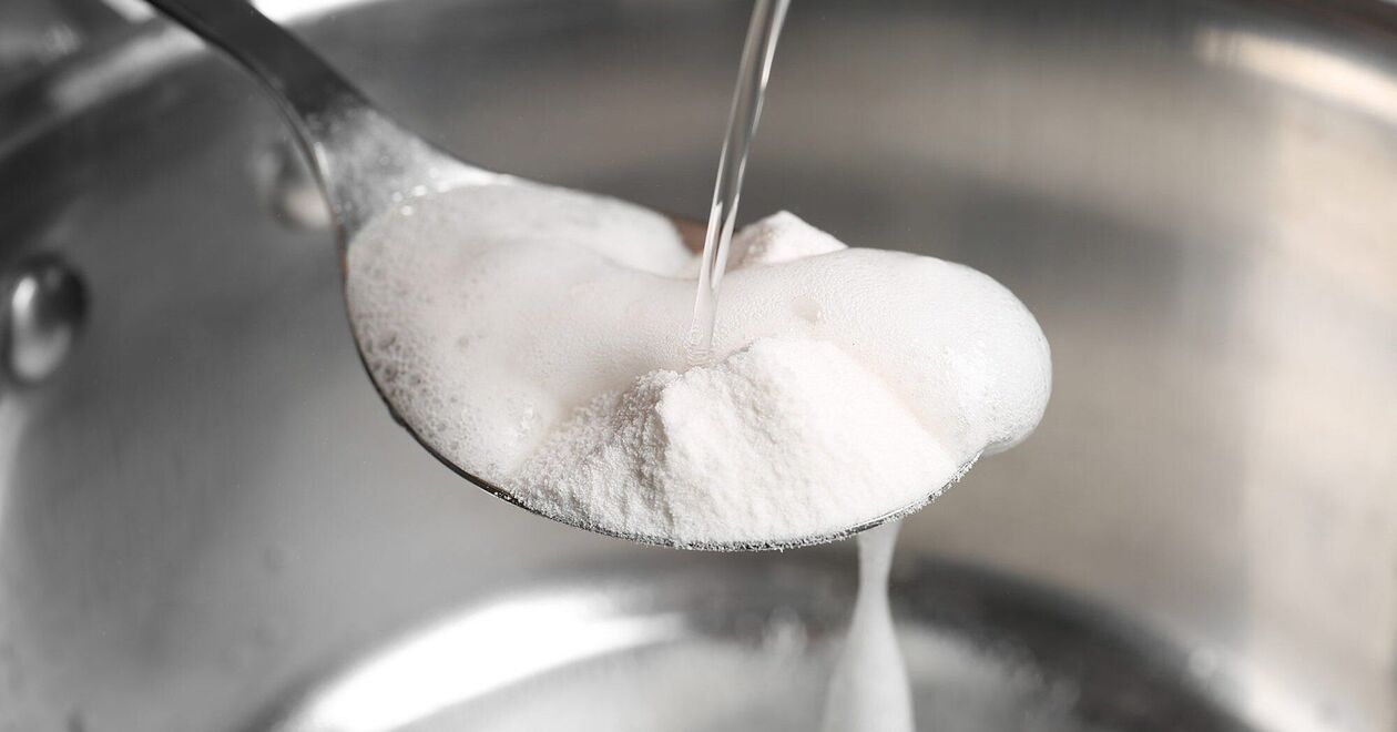 baken Soda Bäder fir Erliefnes Erweiderung